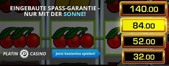 Platin Casino – Eingebaute Spass-Garantie